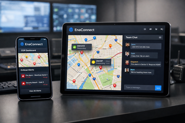 EnaConnect Mobile Dashboard